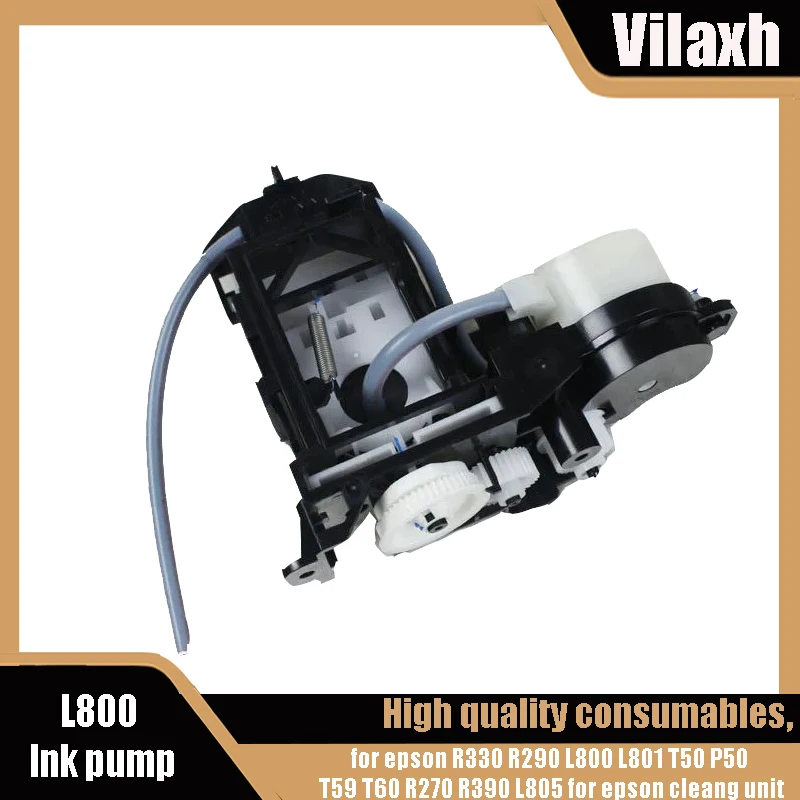 

L800 Ink pump Assembly Second-hand for epson R330 R290 L800 L801 T50 P50 T59 T60 R270 R390 L805 for epson cleang unit