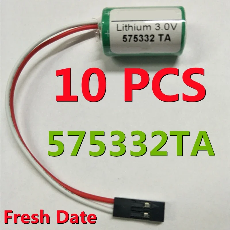 10pack HOT NEW 6FC5247-0AA18-0AA0 575332TA lithium battery 840D 3V PLC CNC Li-ion battery