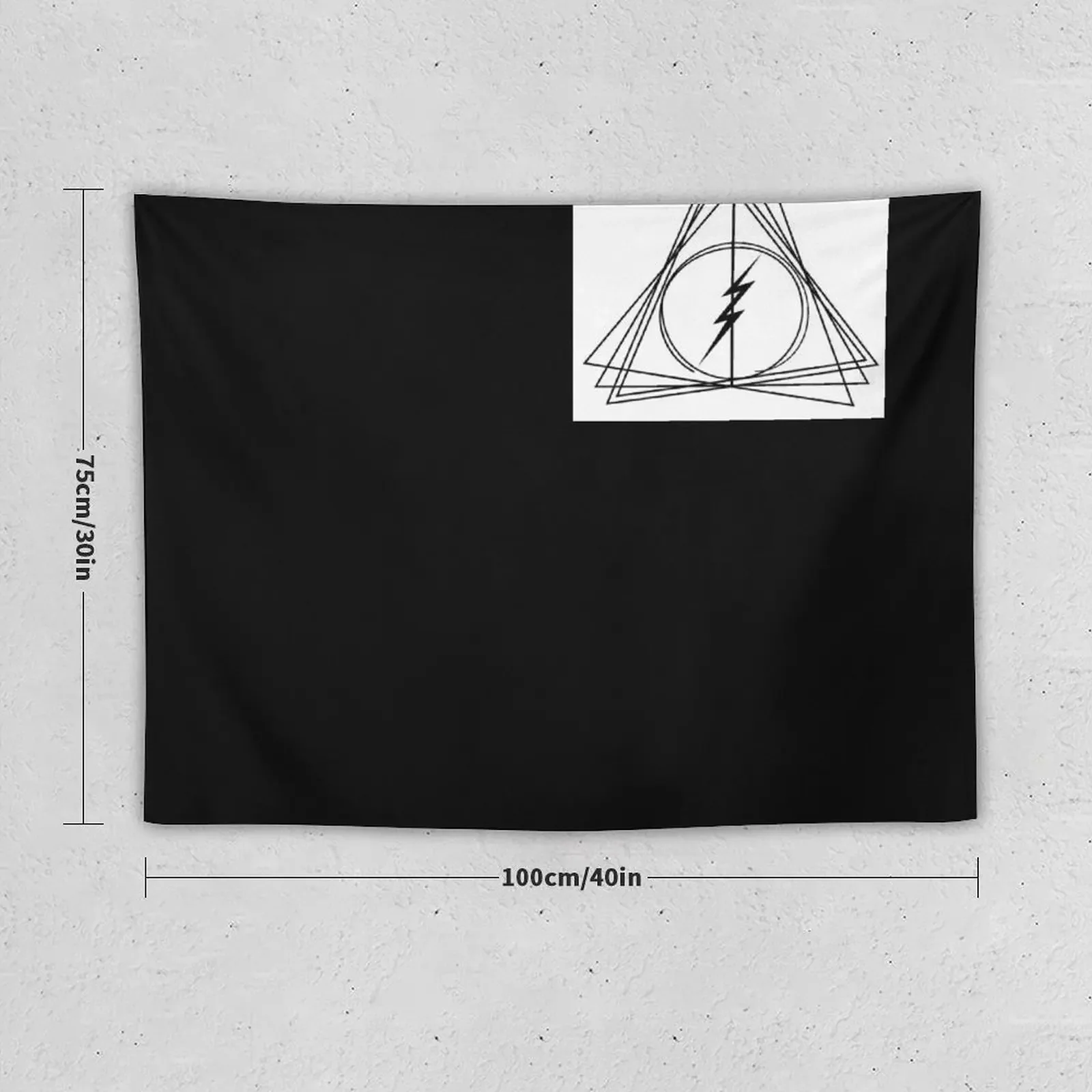 Deathly Hallows Classic T-Shirt Room Decor Korean Style Room Decor Aesthetic Room Design Tapestry Outdoor Decoration Tapestry