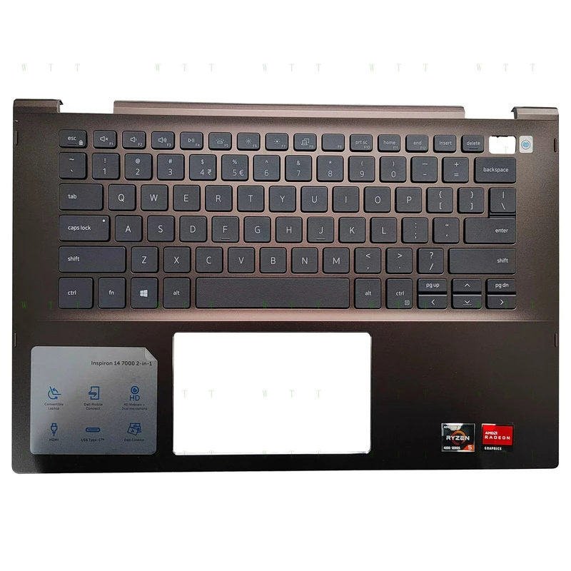 

Palmrest w/Keyboard for Dell Inspiron 14-7000 7405 2-in-1 0MKCVW