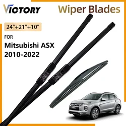 Front Rear Wiper Blades For Mitsubishi ASX RVR Outlander Sport 2010 - 2022 2021 2018 2017 2015 2011 Windshield Windscreen Brush