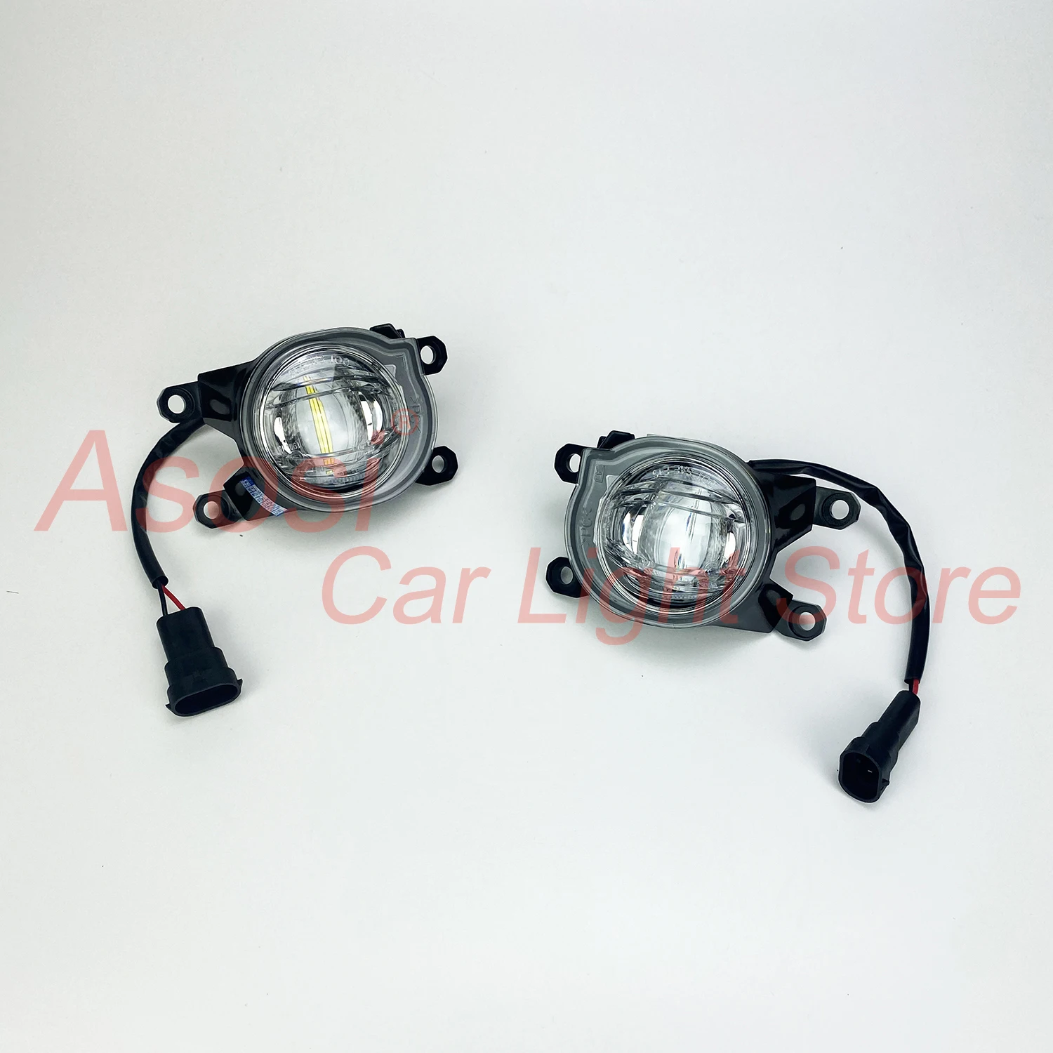 Front Bumper Fog Lights Kit For Toyota Corolla Cross 2022 2023 2024 L LE XLE Left + Right Side With Bulb Switch Wire Brackets