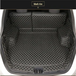 custom car trunk mat for Hyundai New SantaFe 5 6 7 seats 2012-2023 Non-slip and easy-to-clean custom car trunk mat