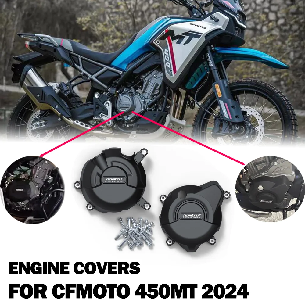 

450MT FOR CF MOTO 450MT 450 MT 2024 Motorcycle Engine Protection Cover