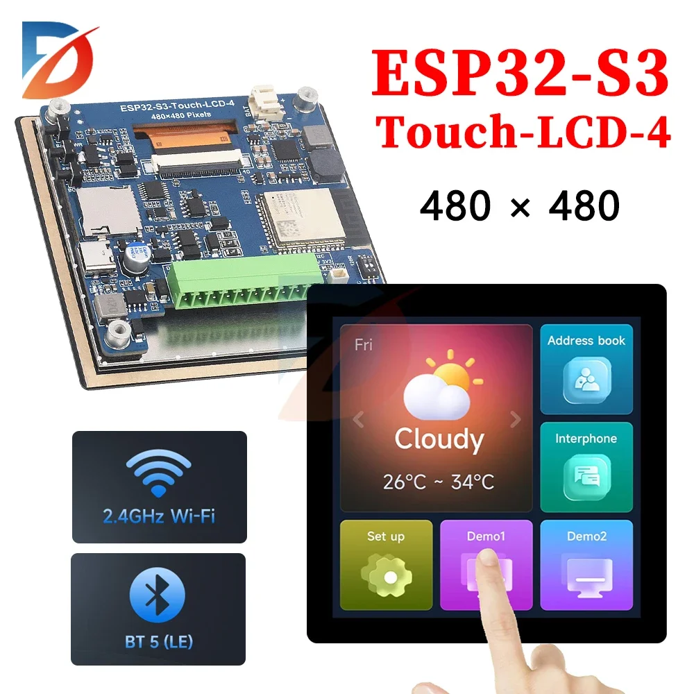 ESP32 S3 4-Inch Lcd…