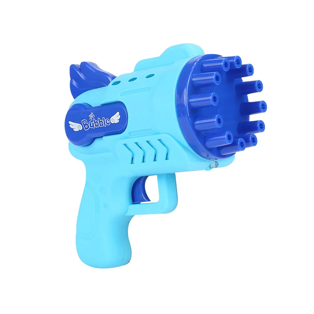 Uroczy elektryczny automat do robienia baniek mydlanych dla maluchów, jaskrawe kolory, wytrzymały plastik, prezent urodzinowy dla dziewczynek i nastolatek.