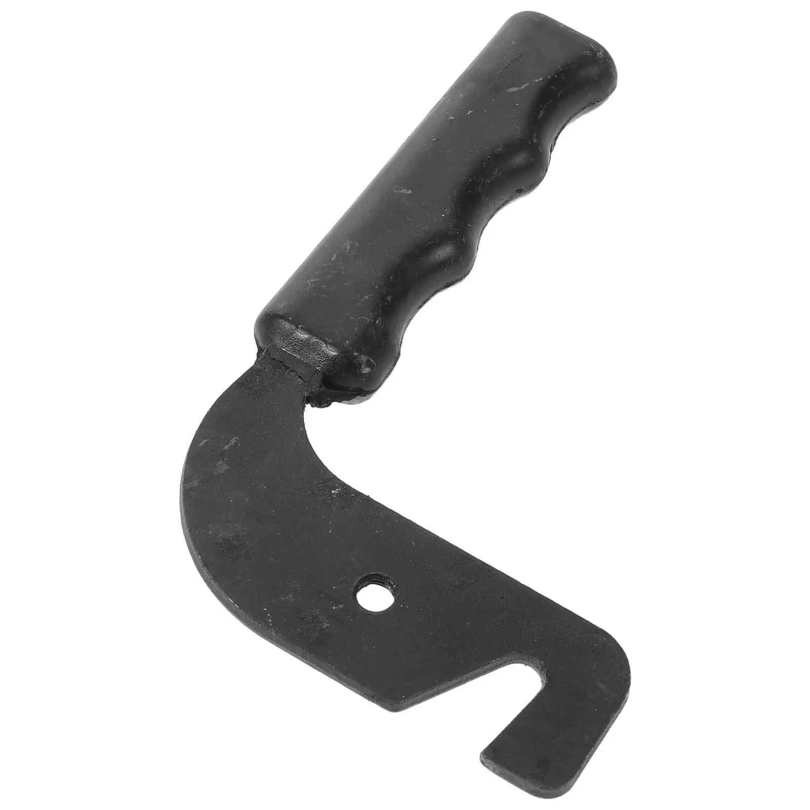 Boiler Door Handle Replacement 4.33 Inch Heat Resistant Metal Stove Handle for Wood Pellet Smoker Fireplace Furnace Grill Lid