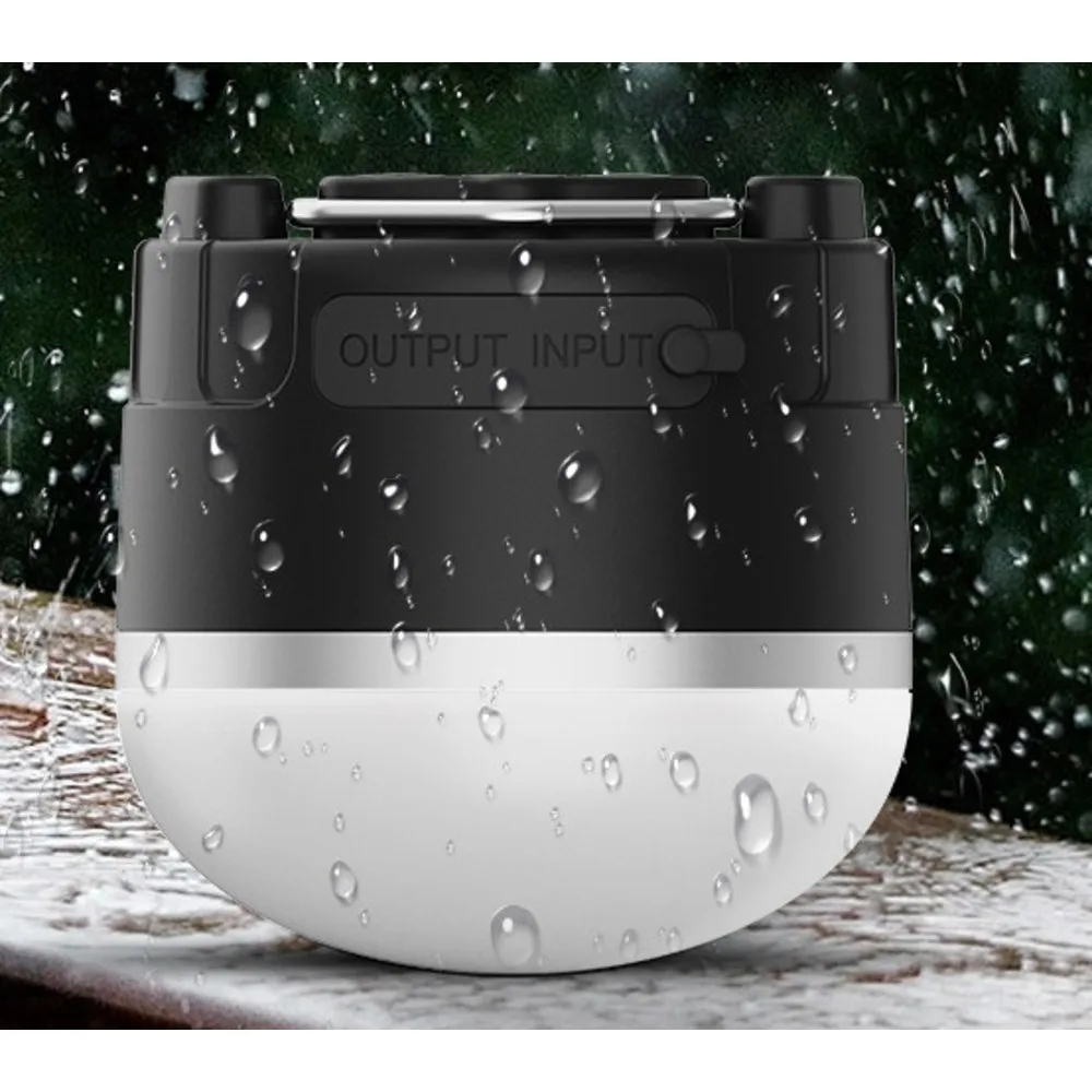 Mágneses világítás, vízálló kültéri kemping multifunkcionális USB töltős sátorvilágítás, LED vészvilágítás_voghion.com