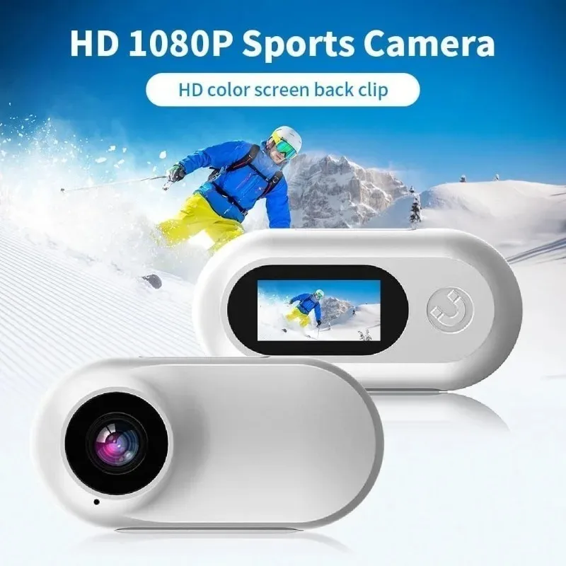 Outdoor Sports Collar Camera Cycling Camera with Video Recording Movement Mini Body Camera Indoor/Outdoor Wireless Collar