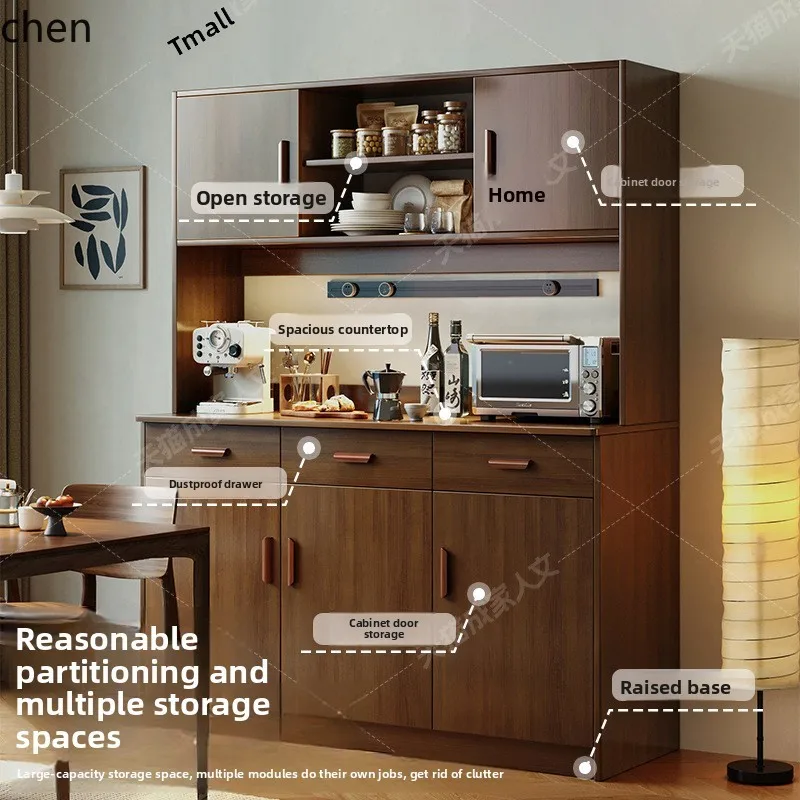 PYH Modern Minimalist Tea Cabinet Water Bar Table Living Room Wall-Mounted Storage Cabinet Shelf