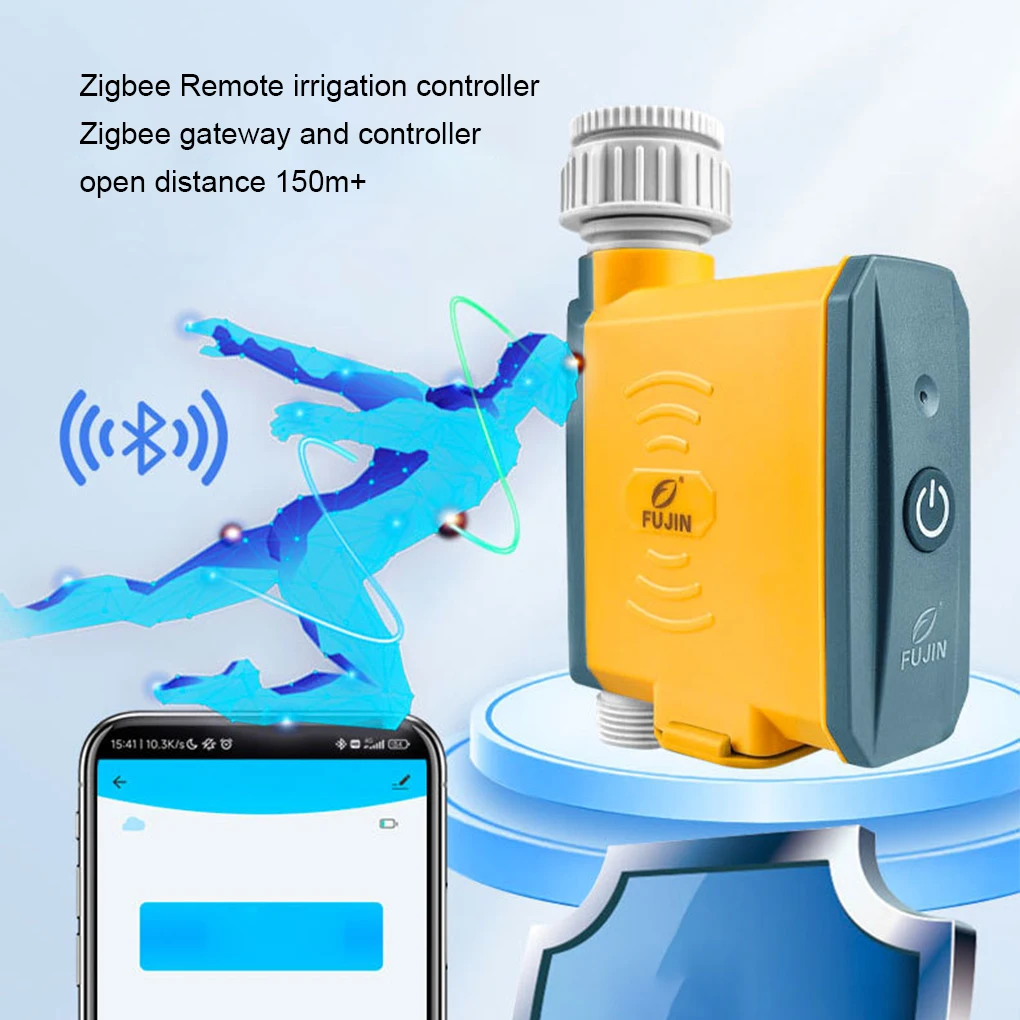 

ZigBee Garden умный таймер воды, совместимость с Wi-Fi, латунь, быстрые соединения, дистанционный спринклер для мобильного телефона, автоматический шлюз
