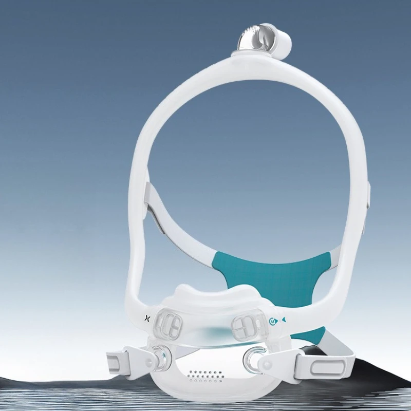 F6S Sleep Breathing Household Ventilator Nose Mouth Mask Snout Stopper Three Sizes S/M/L Cushion Replacement CPAP Breathing Mask