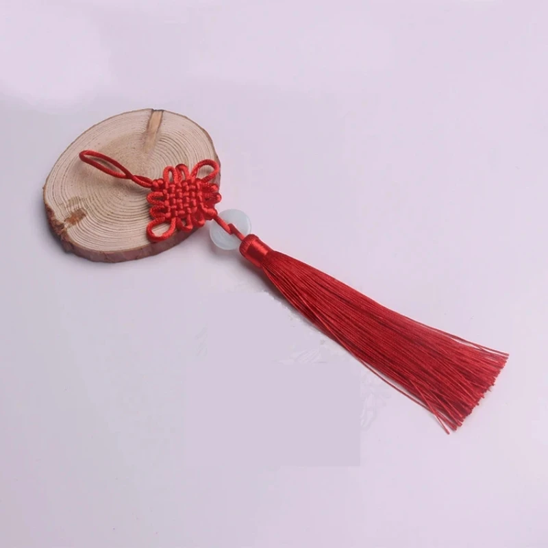 Chinese Tassel Red Festive Tassel Spring Festival Decoration Chinese Knot Lucky Knots Door Car Hitch Good Fortune Ornaments Car - Image 6