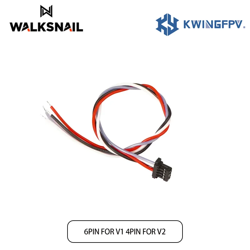 Walksnail Kit Power Cable 6pin for v1 4pin for v2