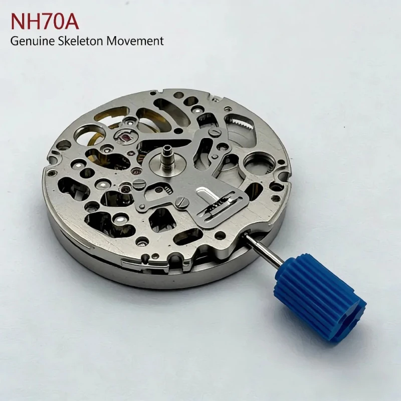New Trendy Exquisite Original NH70 NH70A Skeleton Type Mechanical Movement Modifying An Automatic Watch Replacing The Movement