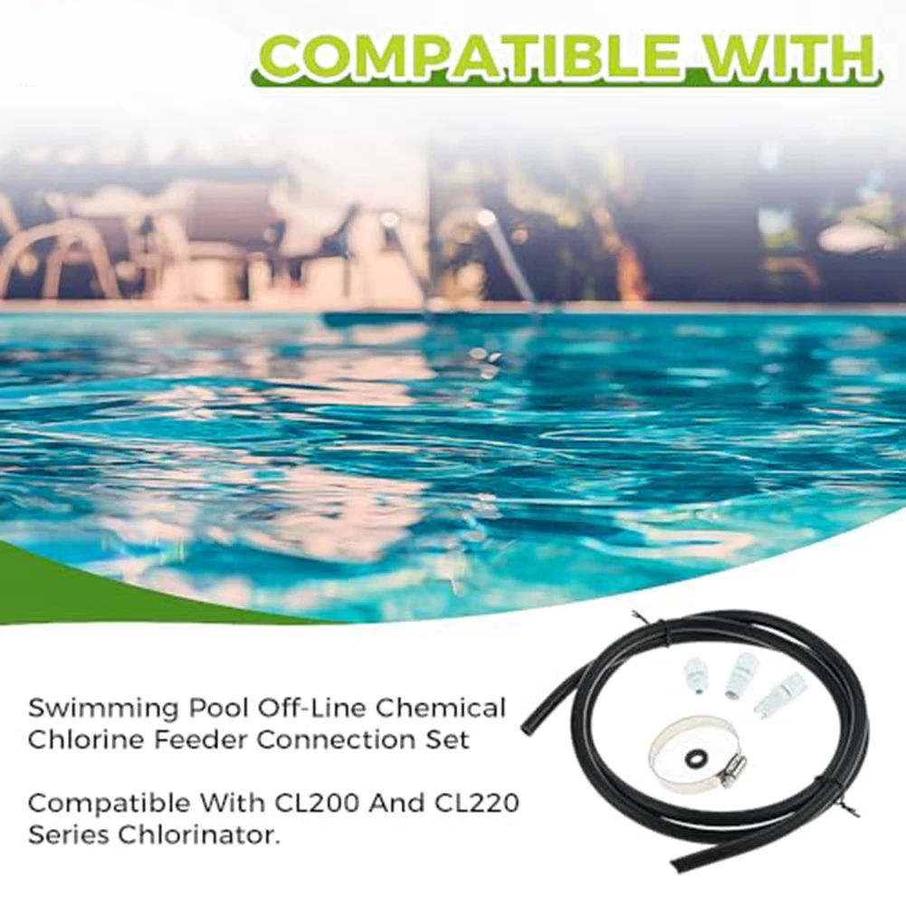 

Фитинги подачи бассейна для хлористов CL200 CL220 Система предотвращения обратного потока с комплексным установочным комплектом