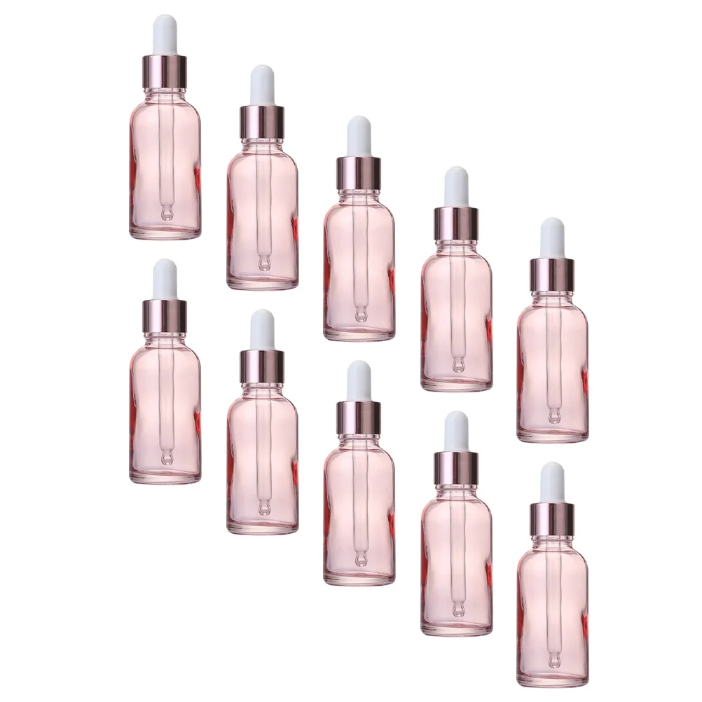 

30Pcs Essential Oil Glass Dropper Bottles Refillable Travel Portable Sub Packaging Bottles for Perfume Lotion Travel Accessories