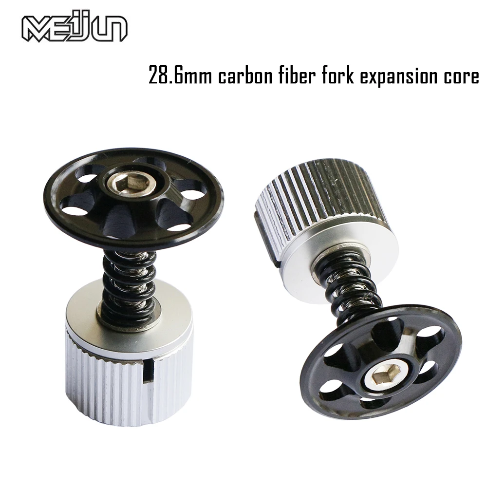 

MEIJUN Head Hanging Screw 28.6mm Carbon Fiber Front Fork Upper Tube Expansion Sunflower Hanging Core Mountain Highway