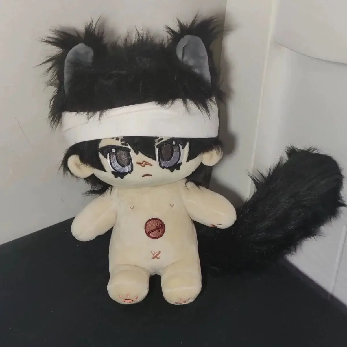 

20cm Anime Identity V Ganji Gupta Kawaii Cosplay Cotton Doll Body Dress Up Soft Plushies Cute Model Toy Figures Fans Gift