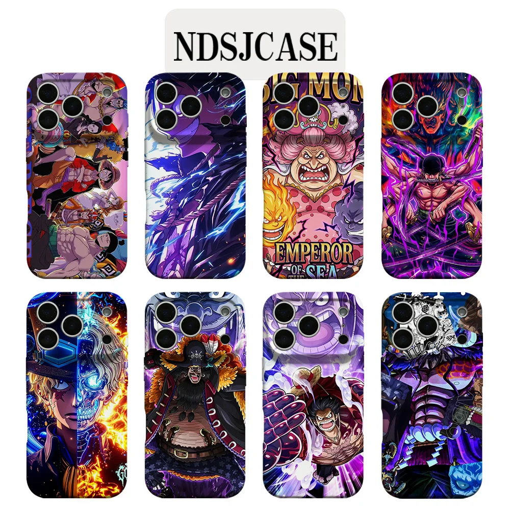 HOT Anime Ones Pieces Phone Case for Samsung Galaxy S20 S21 S22 S23 S24 S25 S26 FE Plus Note20 Ultra 4G 5G Glossy Film Hard PC