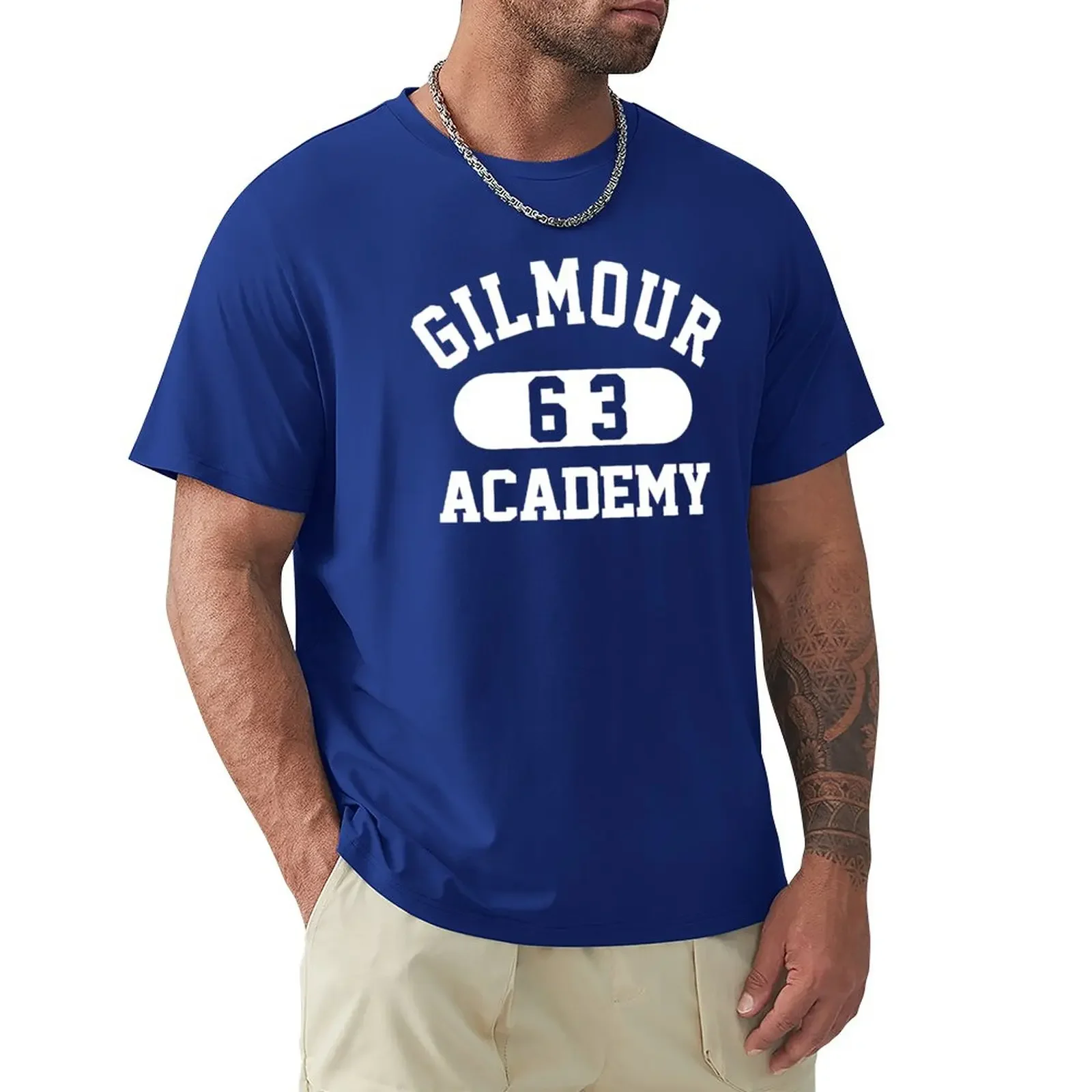 GILMOUR ACADEMY T-Shirt oversizeds plus size tops sublime boys whites outfits for men