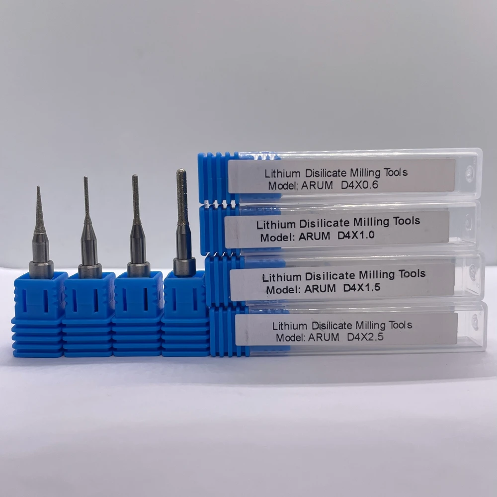 Picture 3: Dental Lab Arum 5X-300D 5X-300Pro 5X-400 Milling Machine Cutter Glass Ceramic Milling Bur Arum Zirconia DC PMMA Milling Cutter