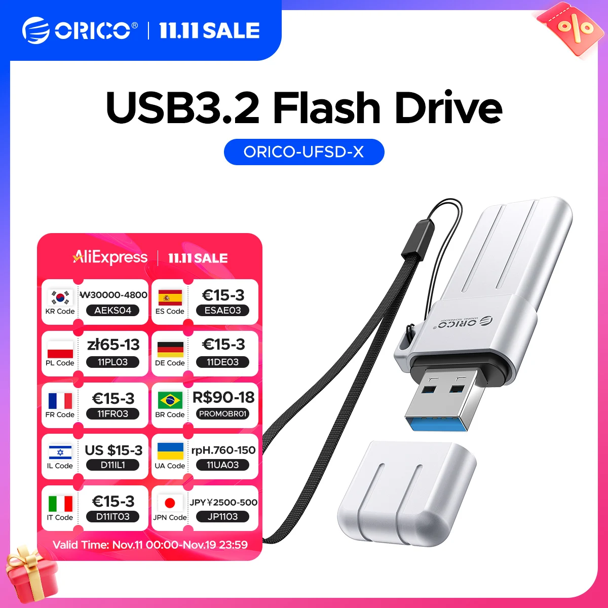 yZ[zORICO I[^ 512GB USB tbVhCu 411MB/S yhCu 256GB 128GB 64GB USB XeBbN^Cv C yhCuXeBbN U fBXN