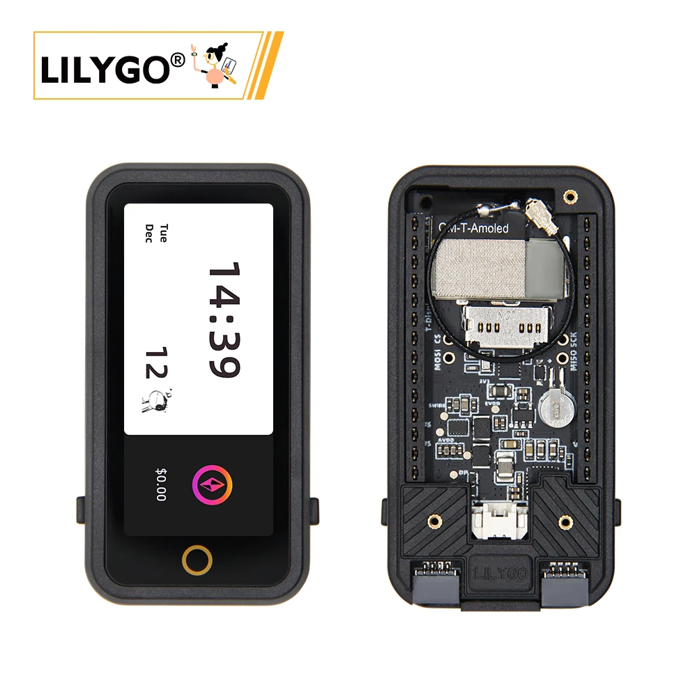 lilygo-mas-vendido-®-t-display-s3-amoled-plus-placa-de-desarrollo-esp32-s3-con-tarjeta-pmu-rtc-y-sd