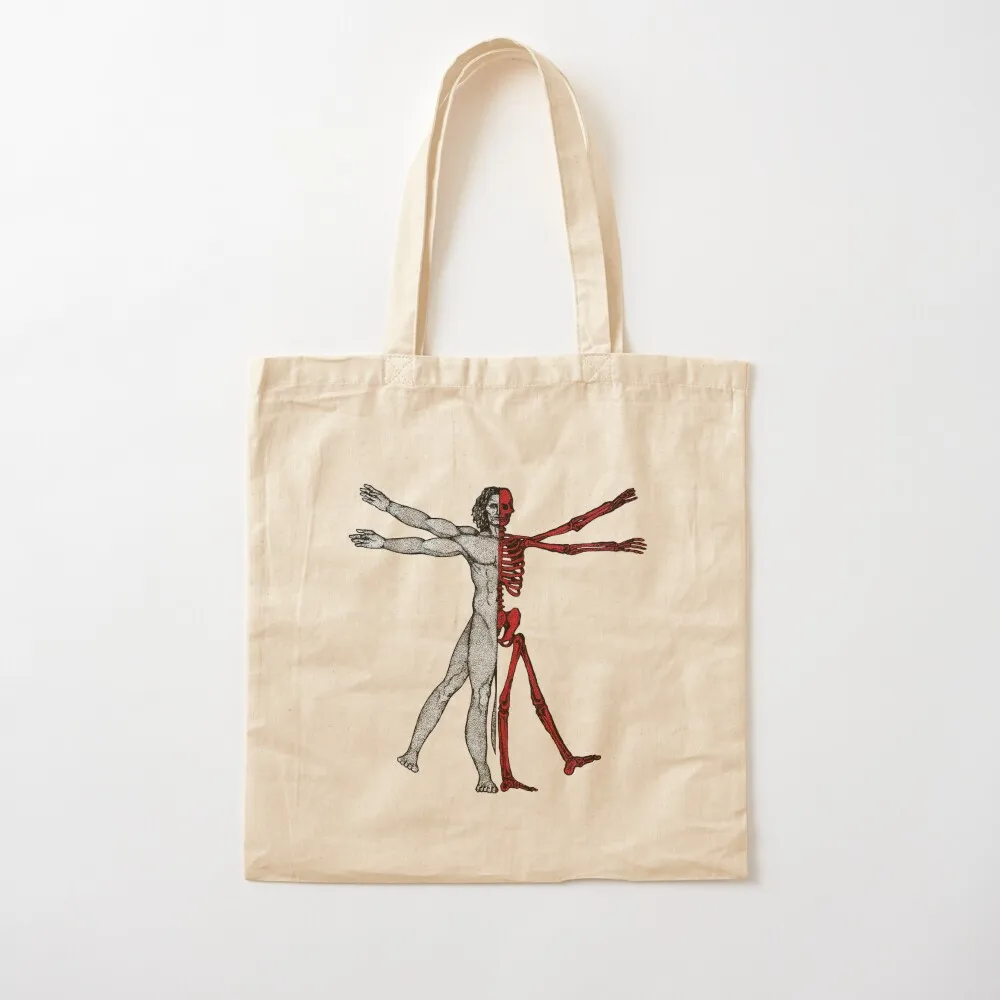 

The Vitruvian Man Tote Bag cute tote bag shopping cart bags custom fabric bag