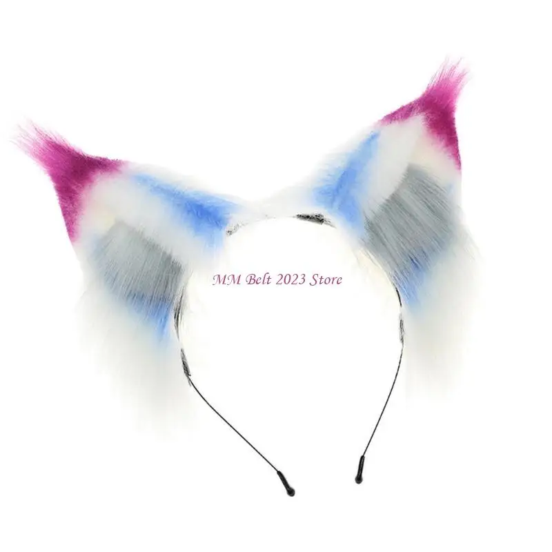 49me Artificial Ear Hoofdband voor cosplay Drading Masquerades Party Kostuum Haarband Anime Character Cijfers voor formeel