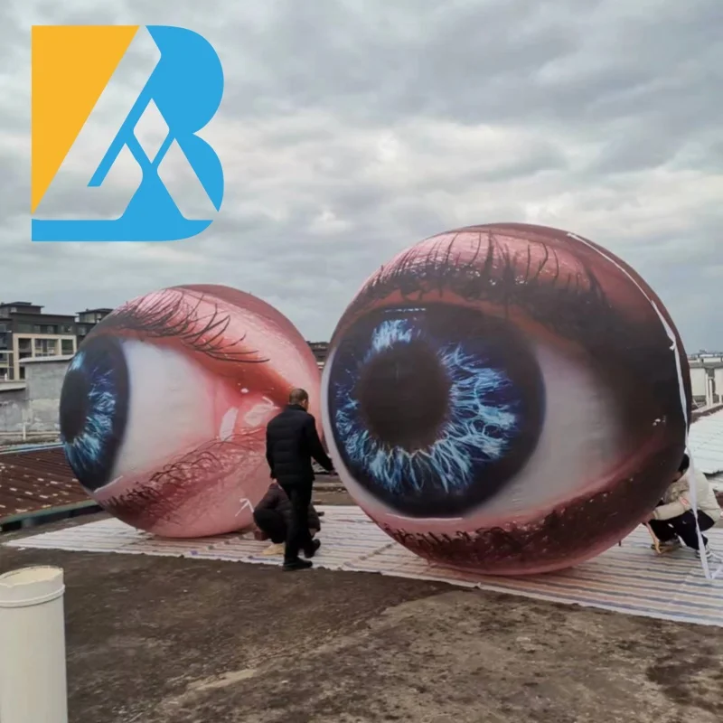 

Personalised Giant Inflatable Eyeball Design for Mediterranean Party Decor Toy