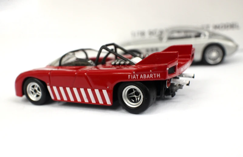 Modèle de voiture de course moulé sous pression pour cadeau de collection, Fiat Abarth 1/43 SE022 3000, jouets, nouveau, 1971