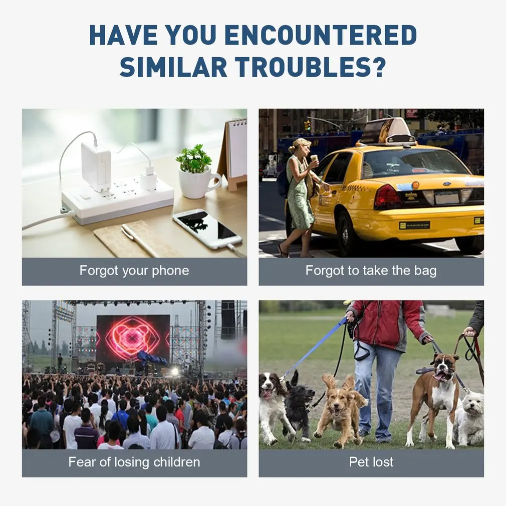 Localizzatore di allarme Bluetooth Dispositivo di localizzazione anti-smarrimento Mini tag wireless bidirezionale intelligente Chiave per telefono cellulare Localizzatore GPS per bambini