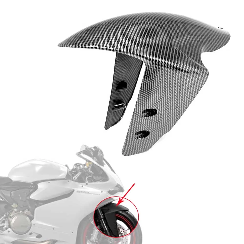 

Carbon Fiber Motorcycle Front Tire Fender Mudguard Protector Mud Splash Guard Cover For Ducati 899 1199 959 1299 Panigale