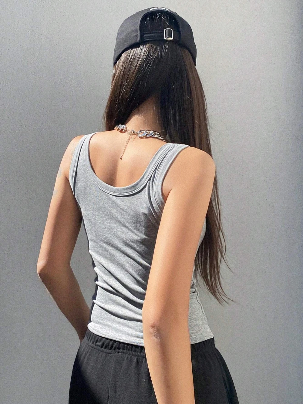 Summer Tight Tank Top Breathable And Comfy Sleeveless Ves For Women's Summer Outfits Camisole Tank Top Beauty Back Underwear