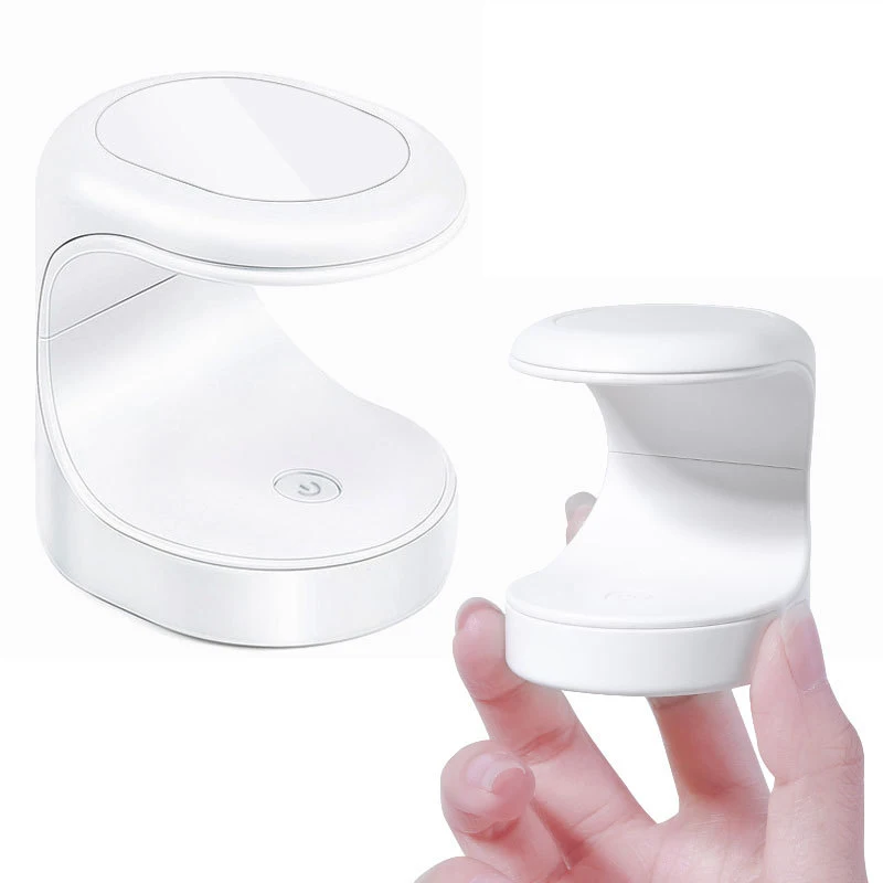 เครื่องเป่าเล็บขนาดเล็ก UV โคมไฟเล็บเครื่องเดียวเล็บเครื่องมือศิลปะเจล 16W เครื่องเป่าเล็บ LED โคมไฟเล็บเครื่องมือ USB