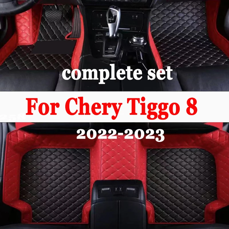 

Car Floor Mats For Chery Tiggo 8/ Tiggo 8 Pro Five Seats 2022 2023 Custom Auto Foot Pads Automobile Cover Interior Accessories