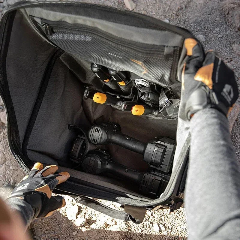 TOUGHBUILT TB-CT-61-14 Repair Trailer Hard Bottom Opening 14 inch Trailer Box Storage Light Load Expert Level