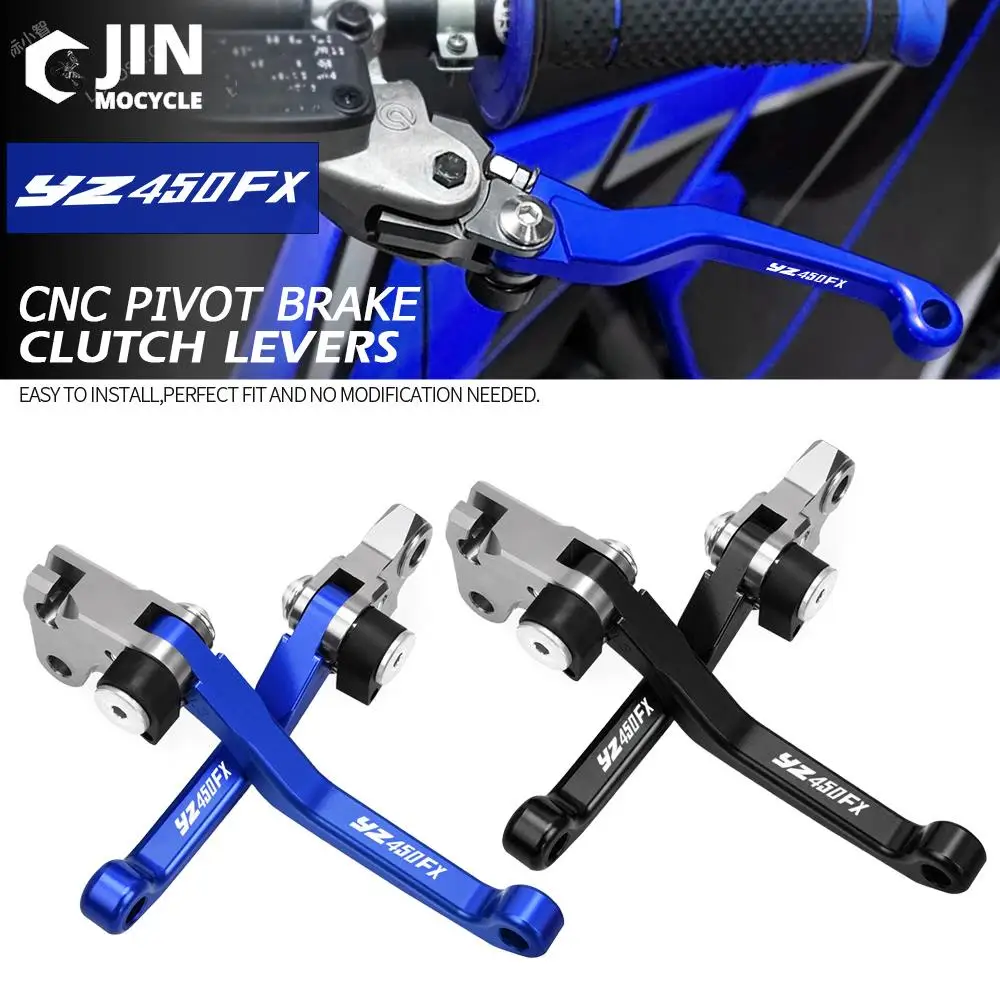 Motorcycle Brake Clutch Lever Motocross Brakes Levers Handle FOR YAMAHA YZ450FX YZ450 FX 2016 2017 2018 2019 CNC Dirt Bike Parts