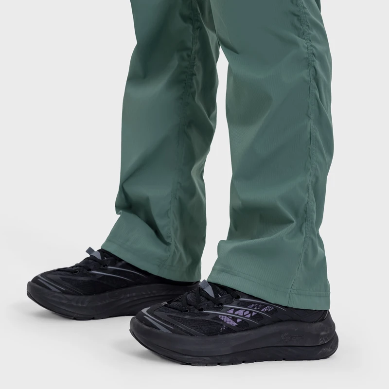 Women Sport Pants with Pockets Adjustable waist Pull String Leg Opening Straight Quick Dry Casual Commuting Running Fitness Pant