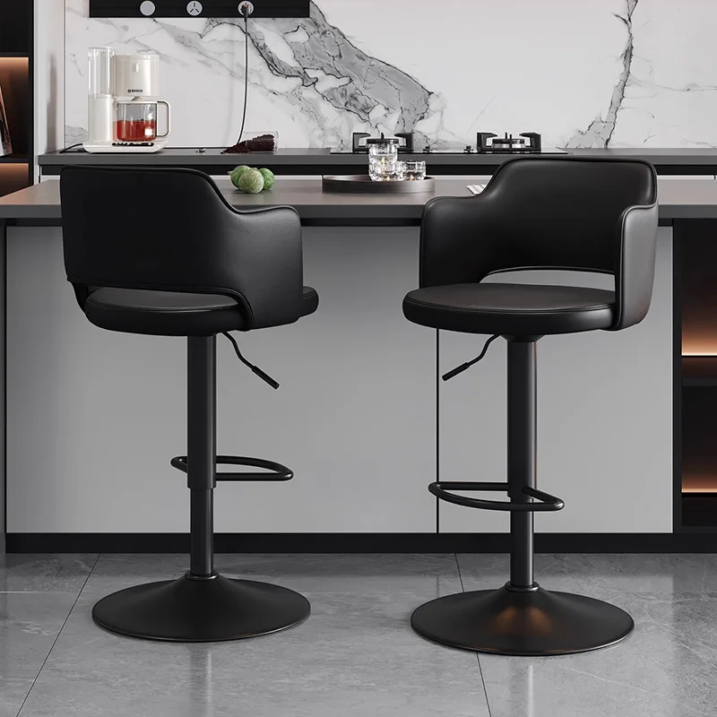 

Modern Luxury Bar Stools Counter Living Room High Minimalist Bar Chairs Relaxing Aesthetic Designer Cadeira Unique Furniture