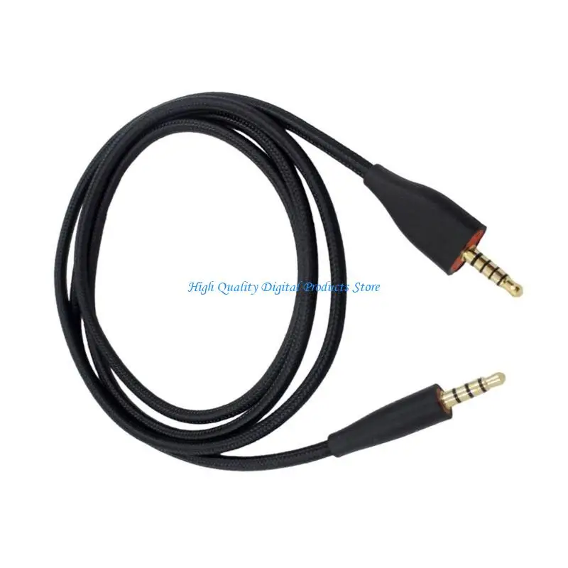 

U2JE Highly Performances 3.5mm Headphone Cable for MMX100 Earphone Wovens Headphones Wire for Better Sound Quality