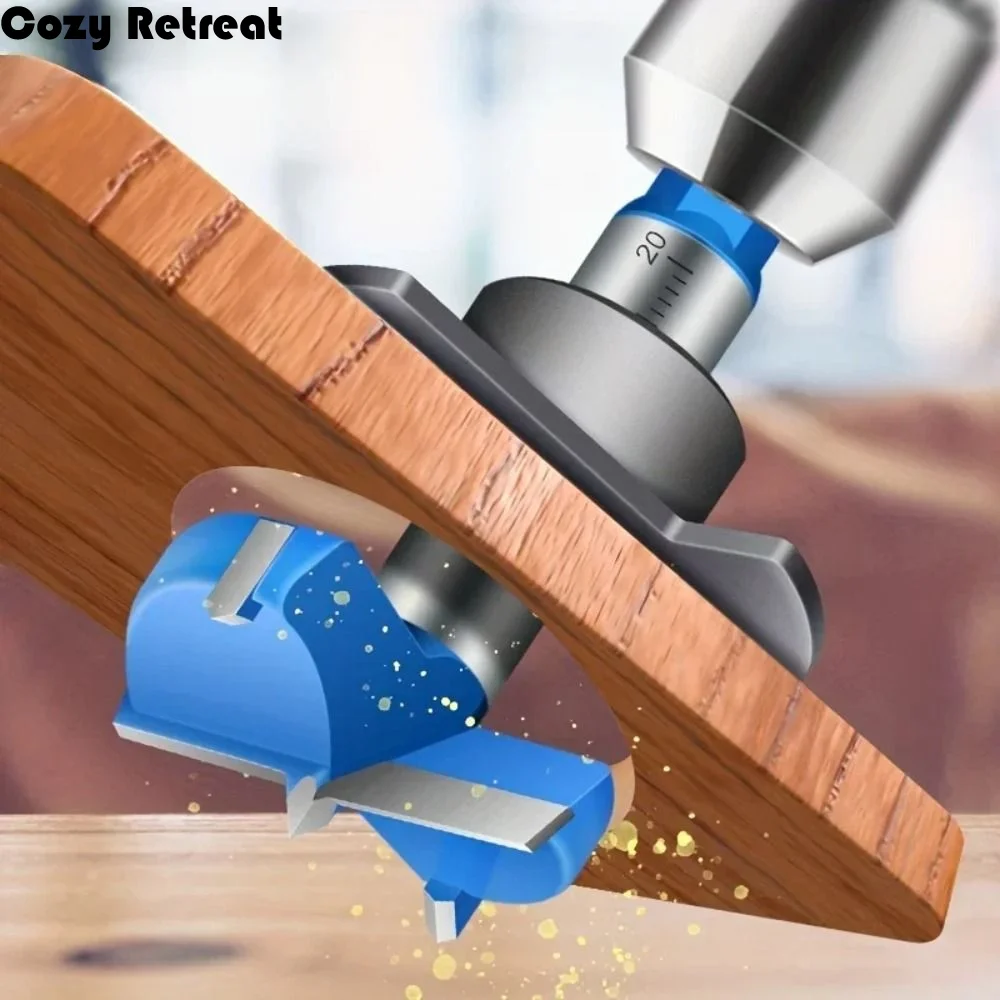 

Сверло Форстнер для мебели, регулируемое по глубине, с защитой от скольжения, для отверстий под петли, износостойкое, 35 мм