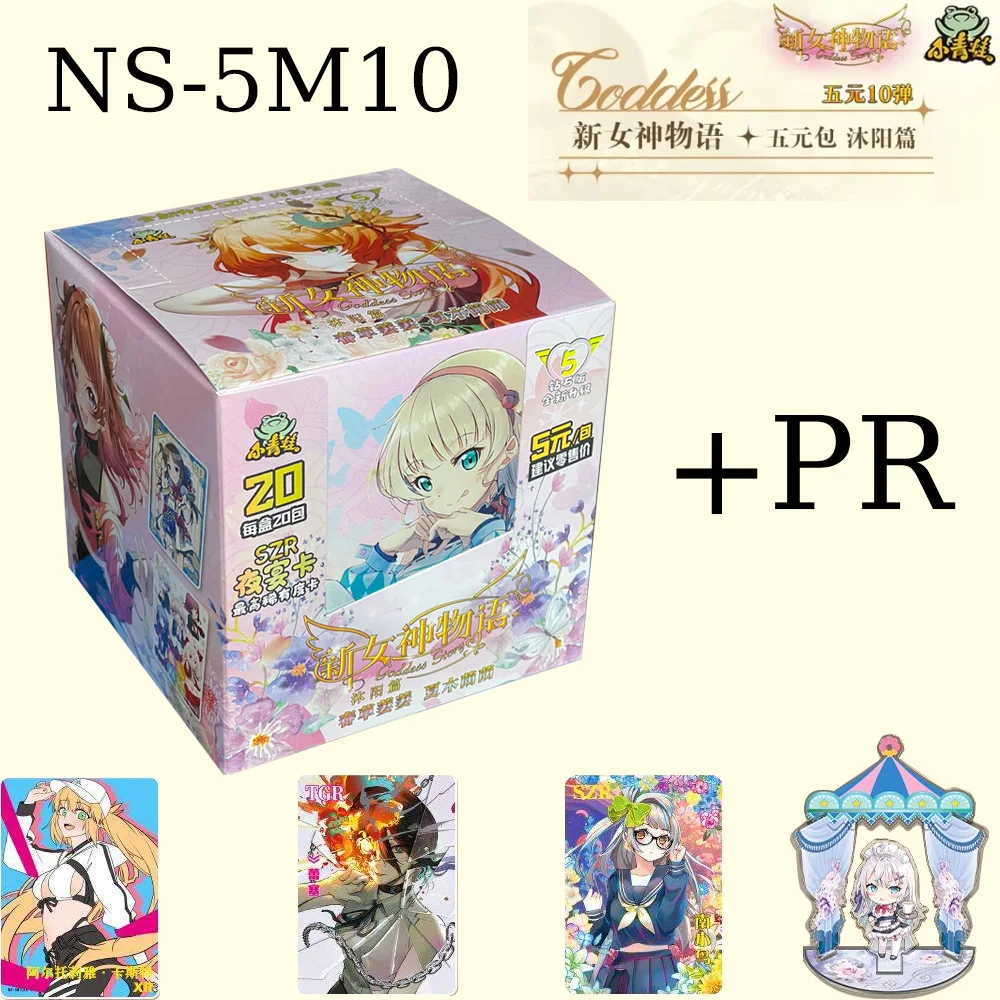 Neue Goddess Story Karten NS 5M10 PR Karte Anime Mädchen TCG CCG ACG Booster Box Sammelkarten Seltene Karten