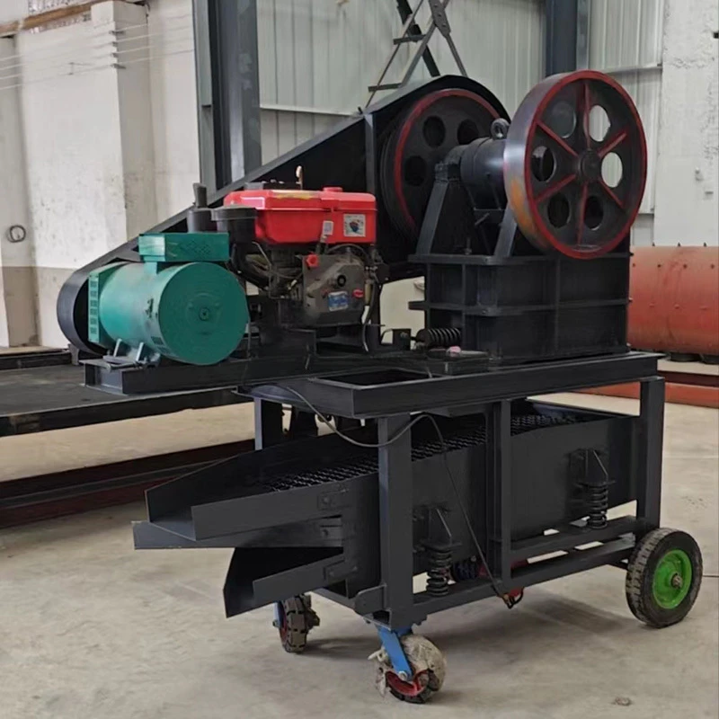 

Small Rock Machine River Hard Stone Glass PE Series 400X600 Jaw Crusher