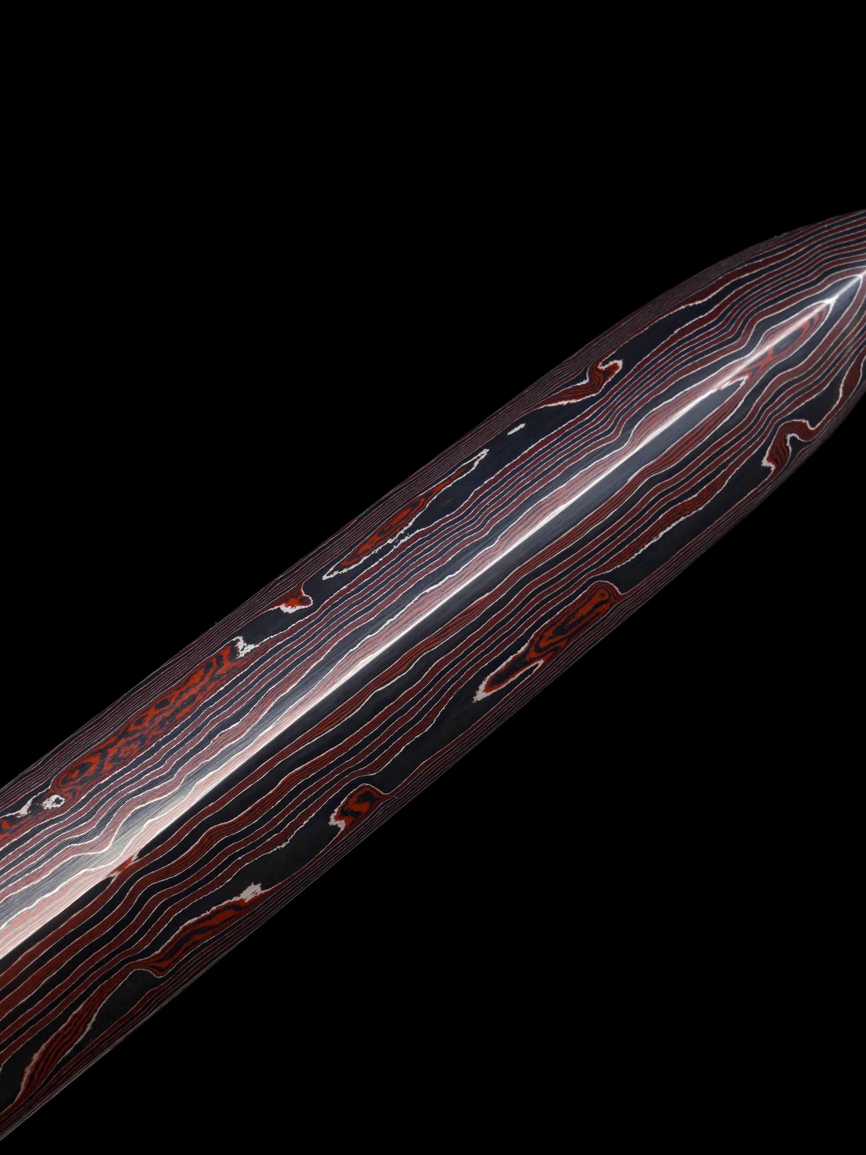 50cm Chinese Qin sword Damar steel folding forged sharp samurai sword katana full tang Battle Preparation Combat weapons short