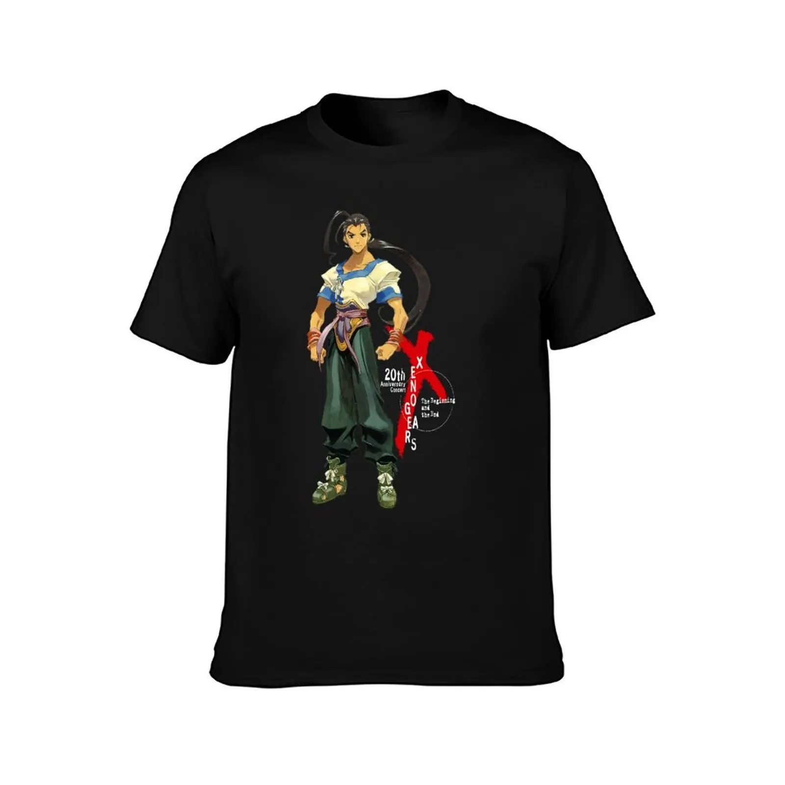 Xenogears T-Shirt sports fans oversized graphic tee anime figures men tshirt