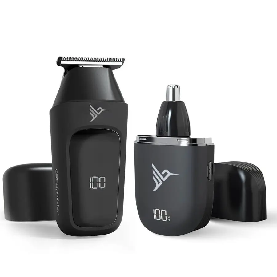 Travel Bundle Includes MK1 Compact Trimmer and MK12 Compact Nose amp Ear Trimmer