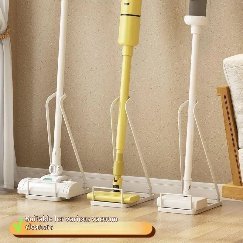 Universal Vacuum Cleaner Storage Shelf Fits Most Models Metal Dust Collector Organizer Simple Style for Home Garage