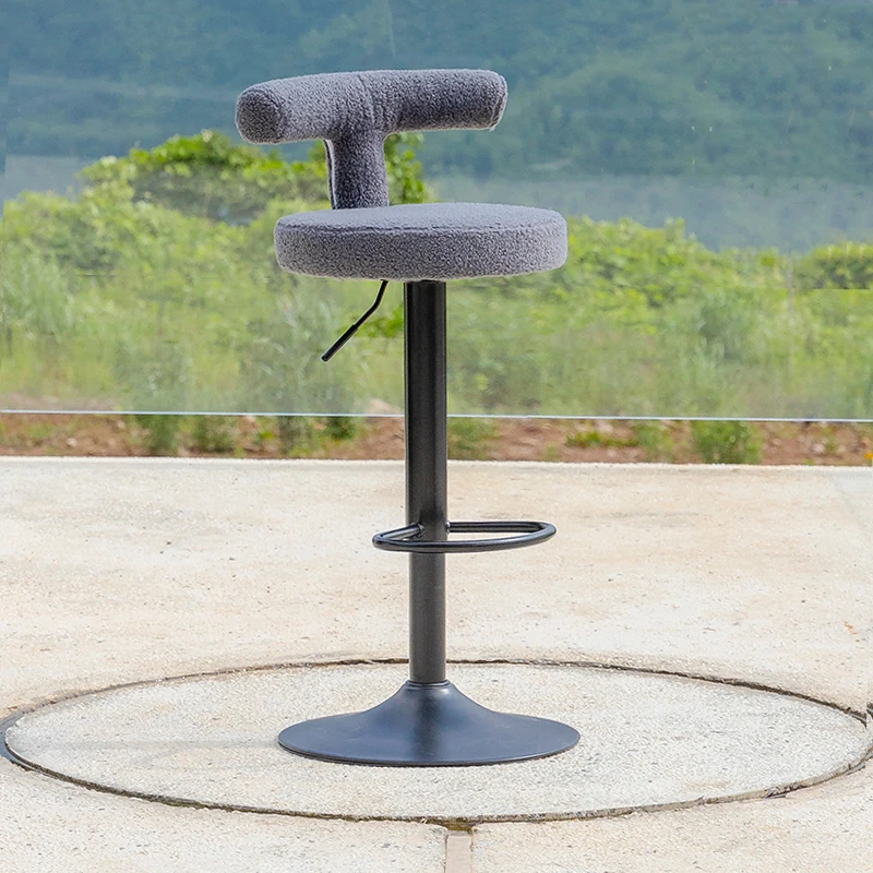 

luxury Swivel ergonomic chair high adjustable backrest living room furniture kitchen Bar stools industrial counter chair modern